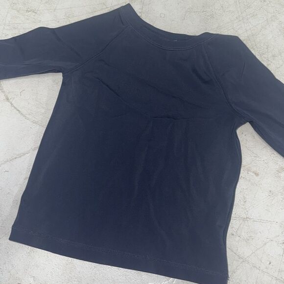 Navy Blue TODDLER Long Sleeve Top - Dry Fit Material - NWOT - 2T - Picture 2 of 3